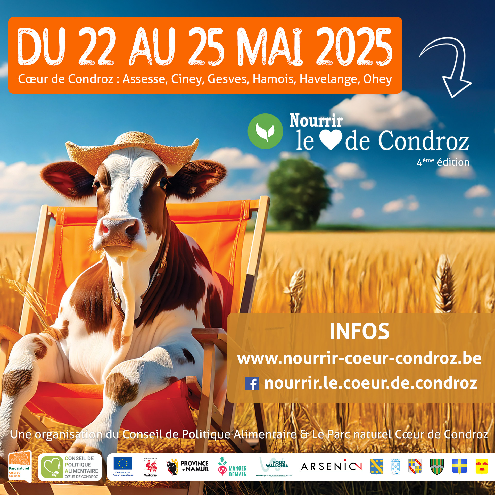 Retour sur le Festival Nourrir le Cœur de Condroz – 4 jours de fête, de lien et de goût !